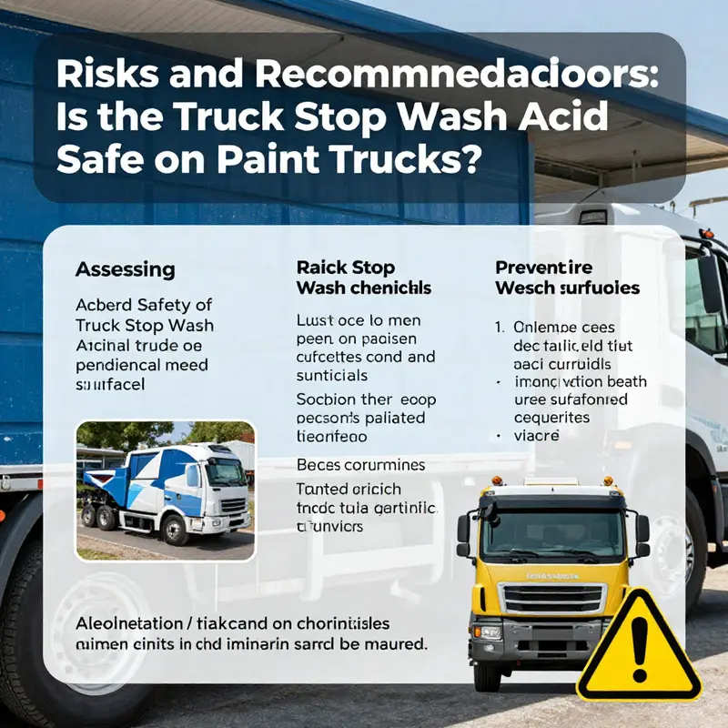 A vibrant truck undergoing an automatic wash, highlighting the importance of cleaning procedures.