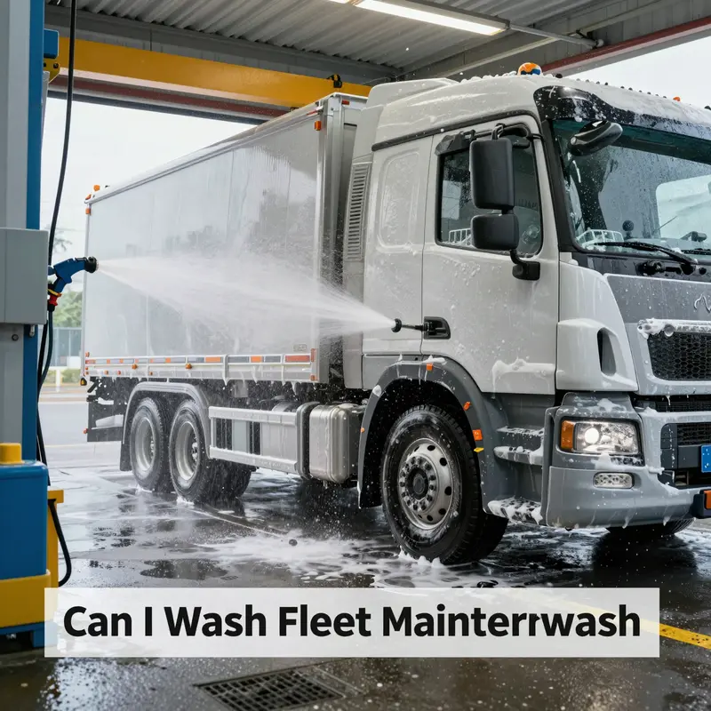An overview of truck washing processes in an automated carwash setting.