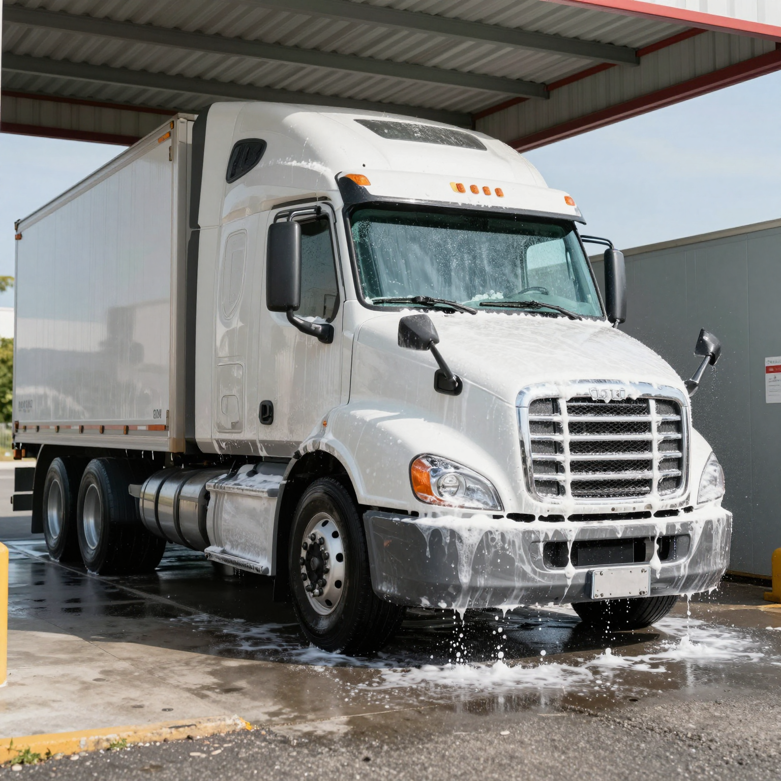 Semi Truck Car Wash