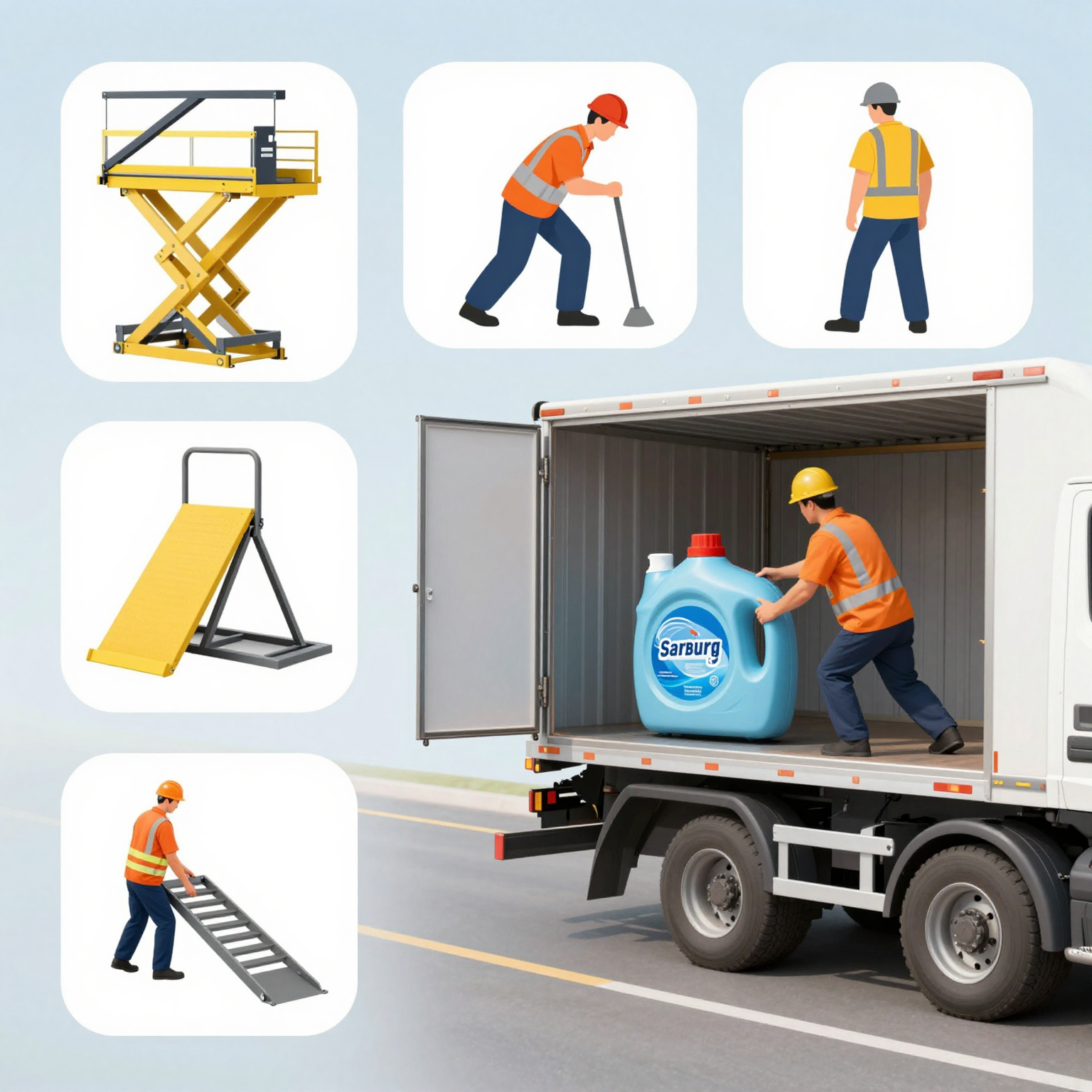 Safety and Efficiency in Loading Heavy Items