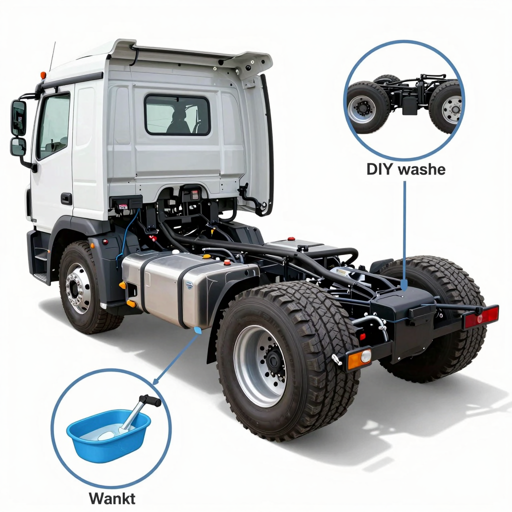 Truck Washing Process