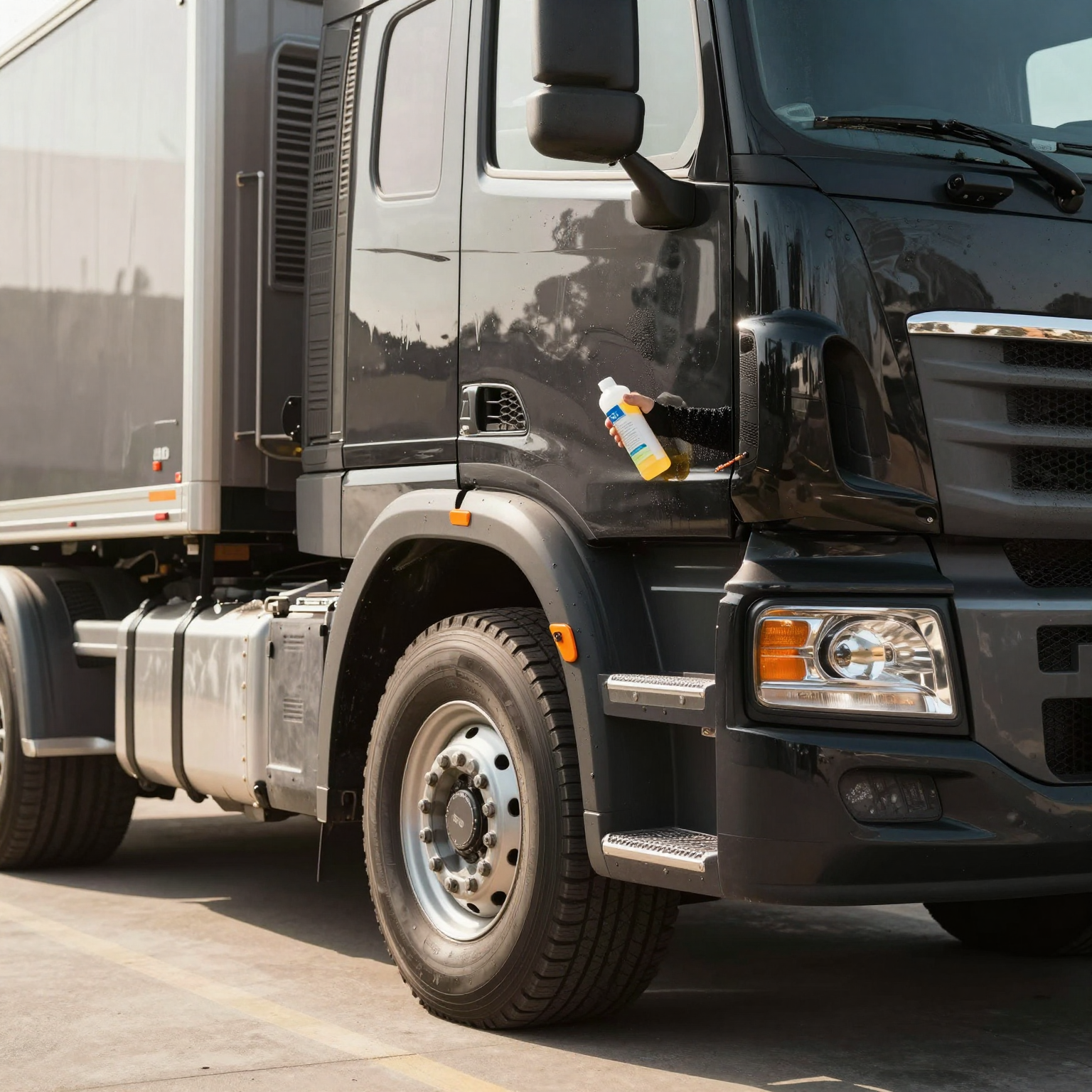 Maintaining Black Truck