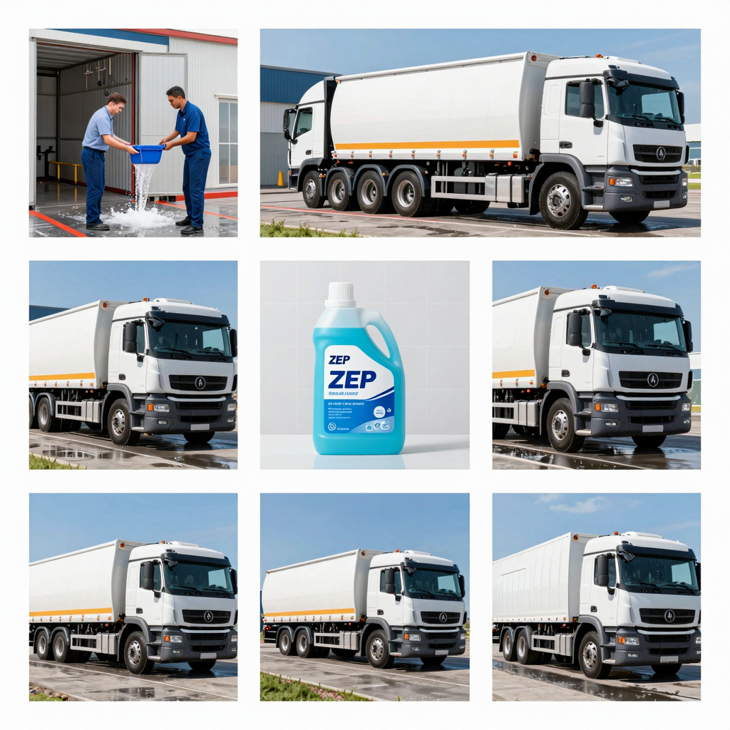 Truck Washing Process
