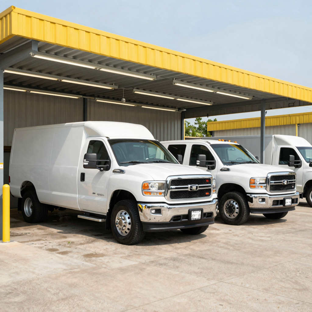Truck Wash and Lube Facility