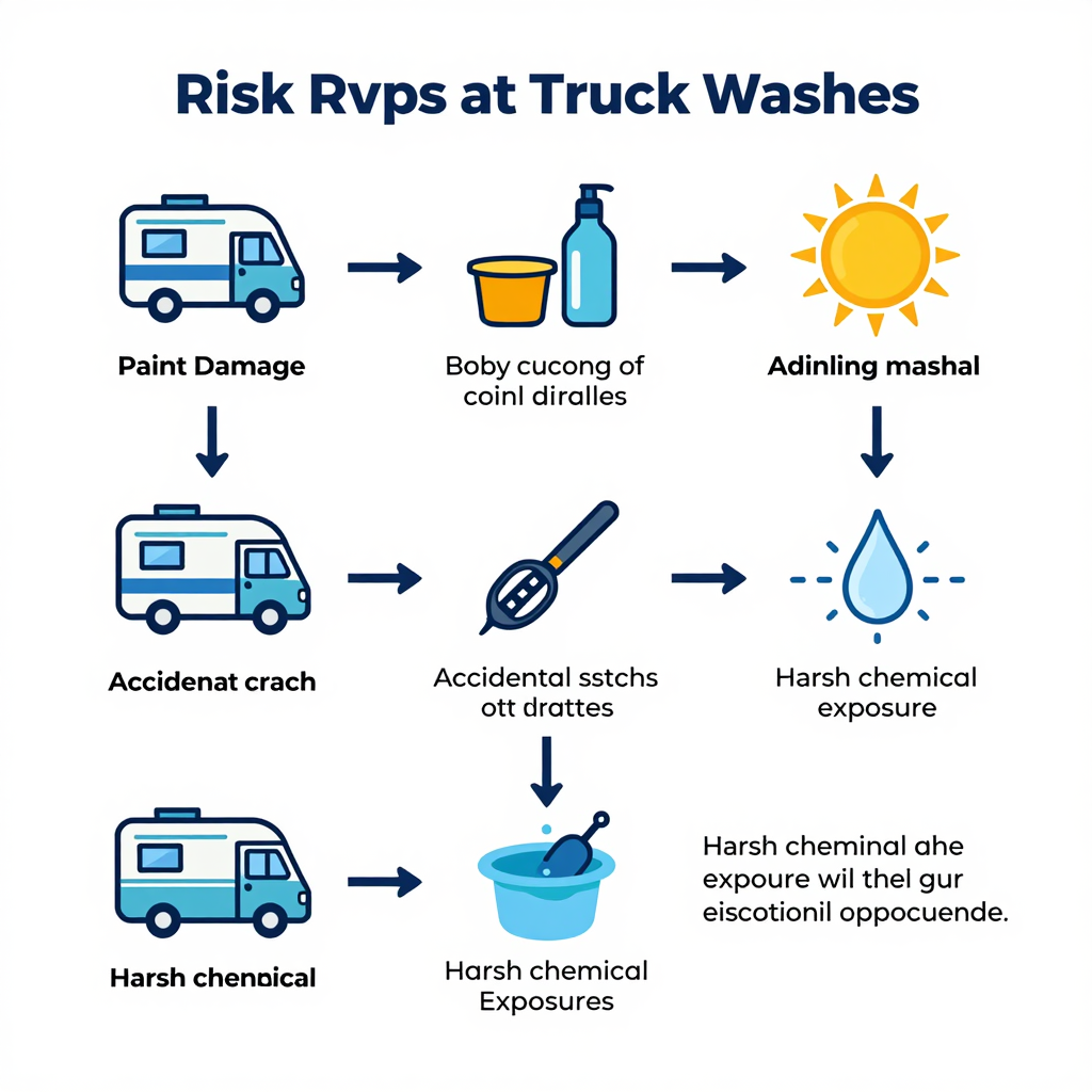 Risks of Washing RVs at Truck Washes