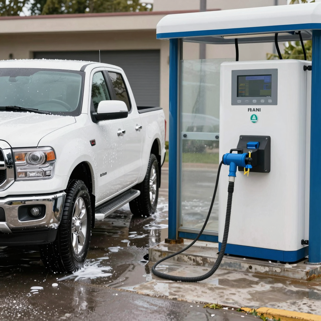 Image comparing hand wash and automatic wash techniques