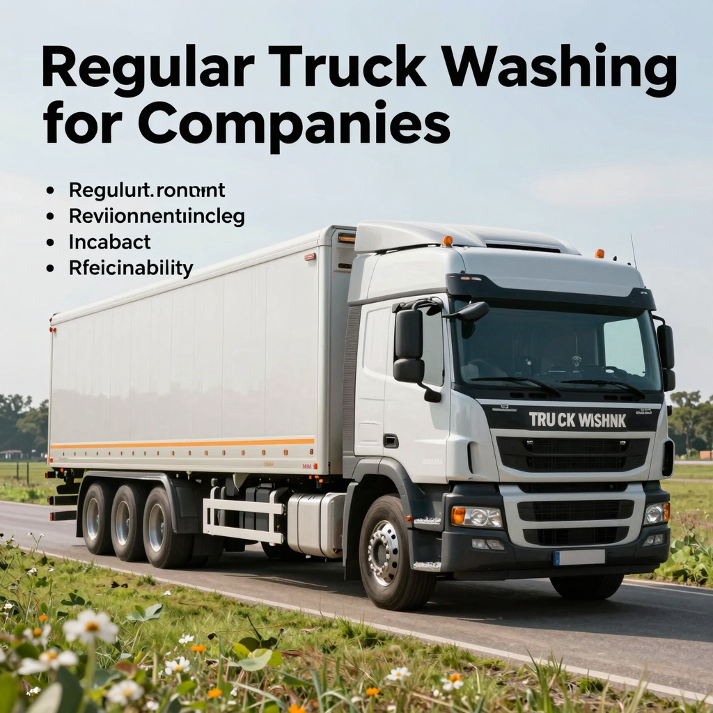 Benefits of Regular Truck Washing