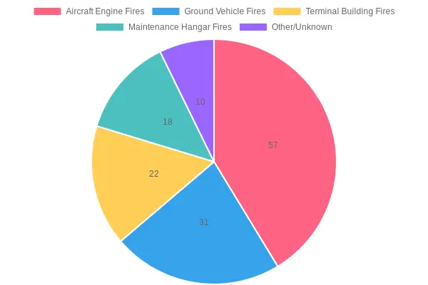 Distribution of Airport Fire Incidents in 2023