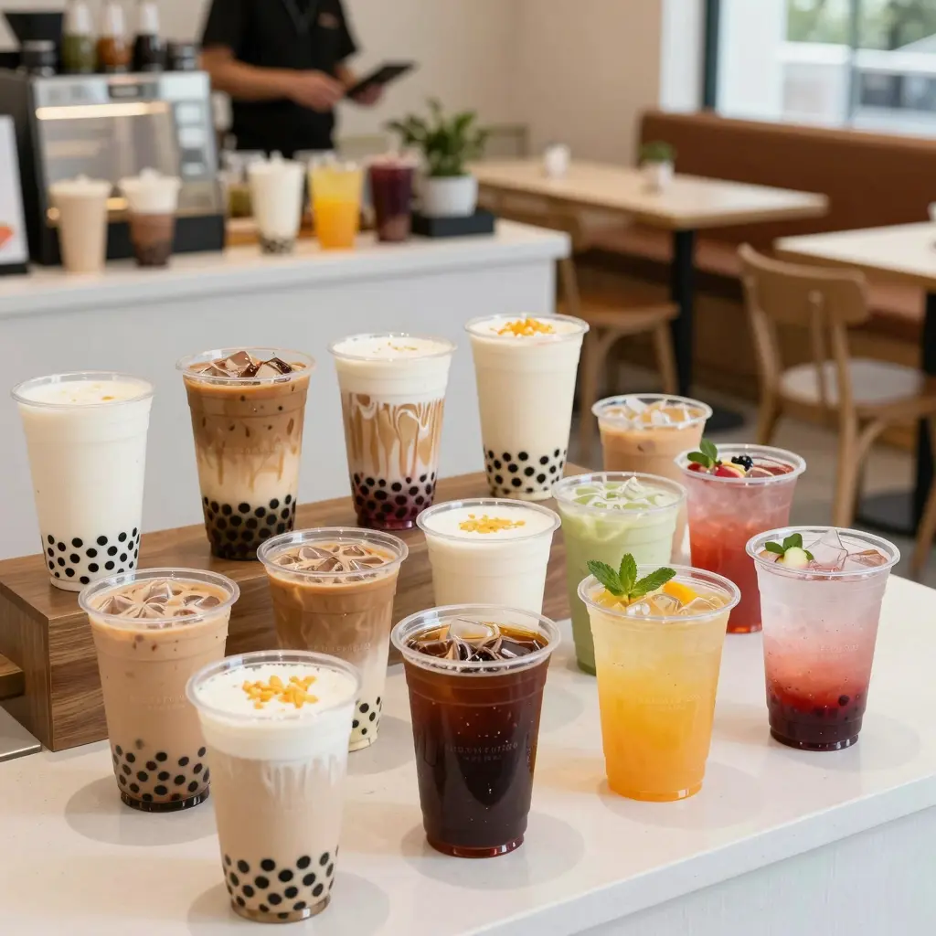 20oz Clear Plastic Cups