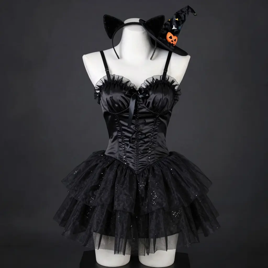 Black Tutu Halloween Costume
