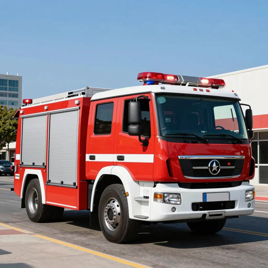 Modern Fire Truck