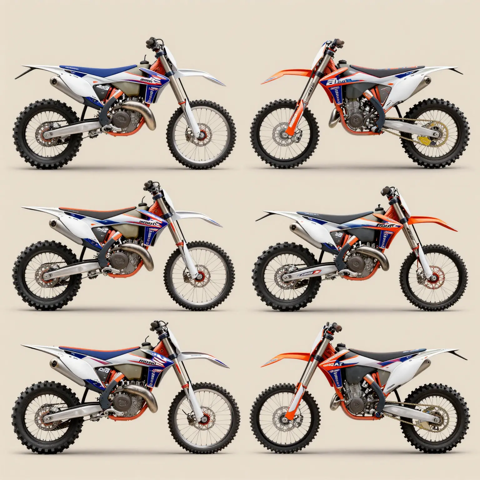 Dirt Bike Graphics Templates