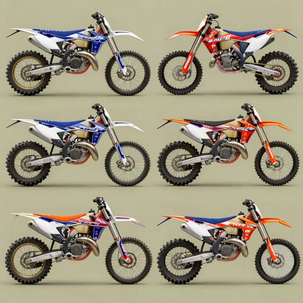 Dirt Bike Graphics Templates