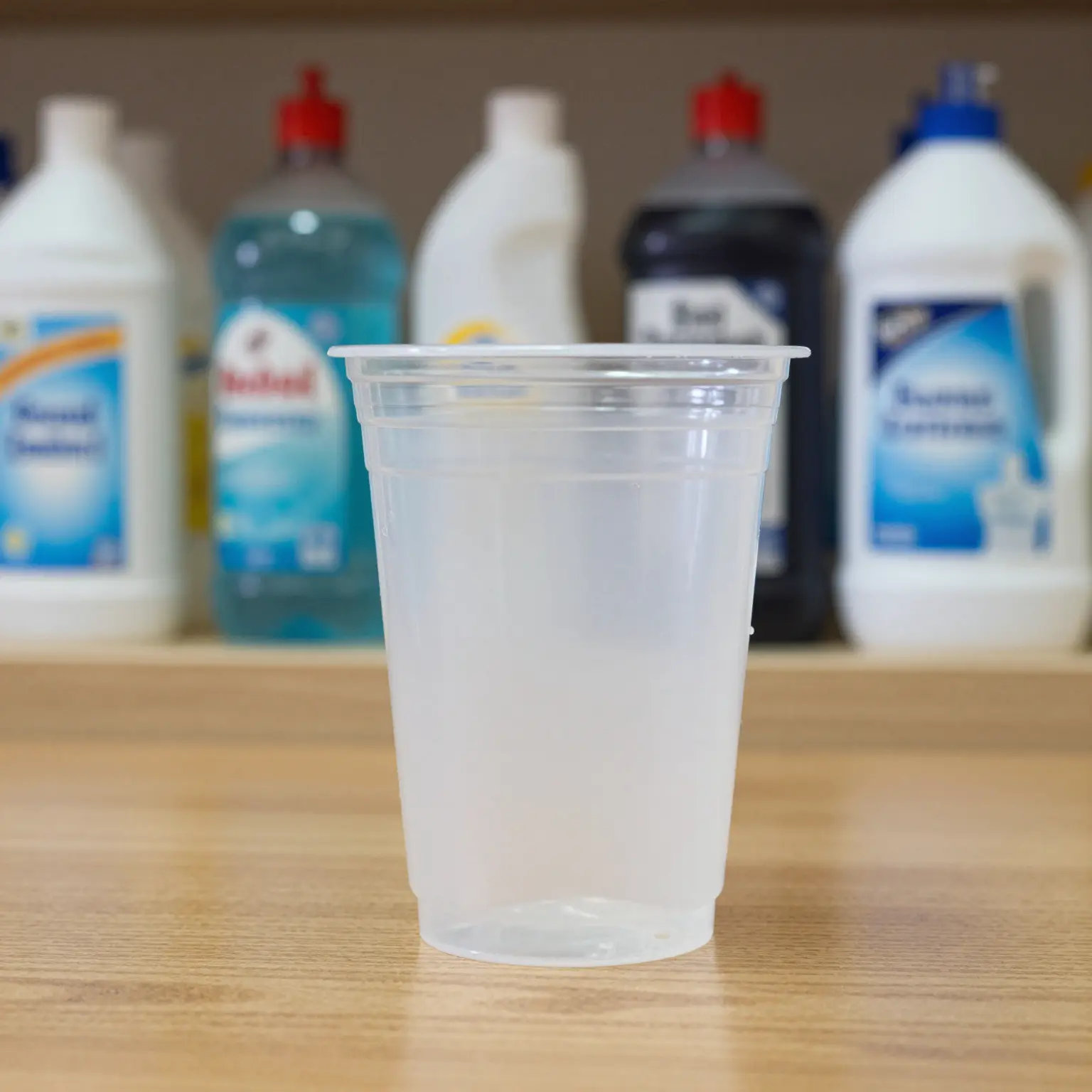 Cleaning and Sanitizing Plastic Cups