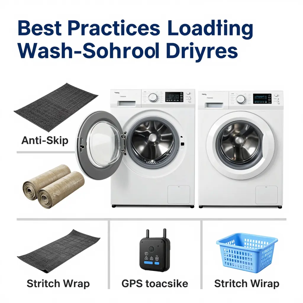 Best Practices for Loading Washers and Dryers