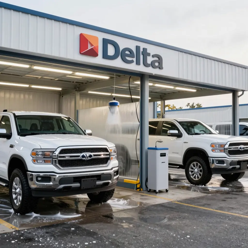 Delta Sonic Truck Wash Facility