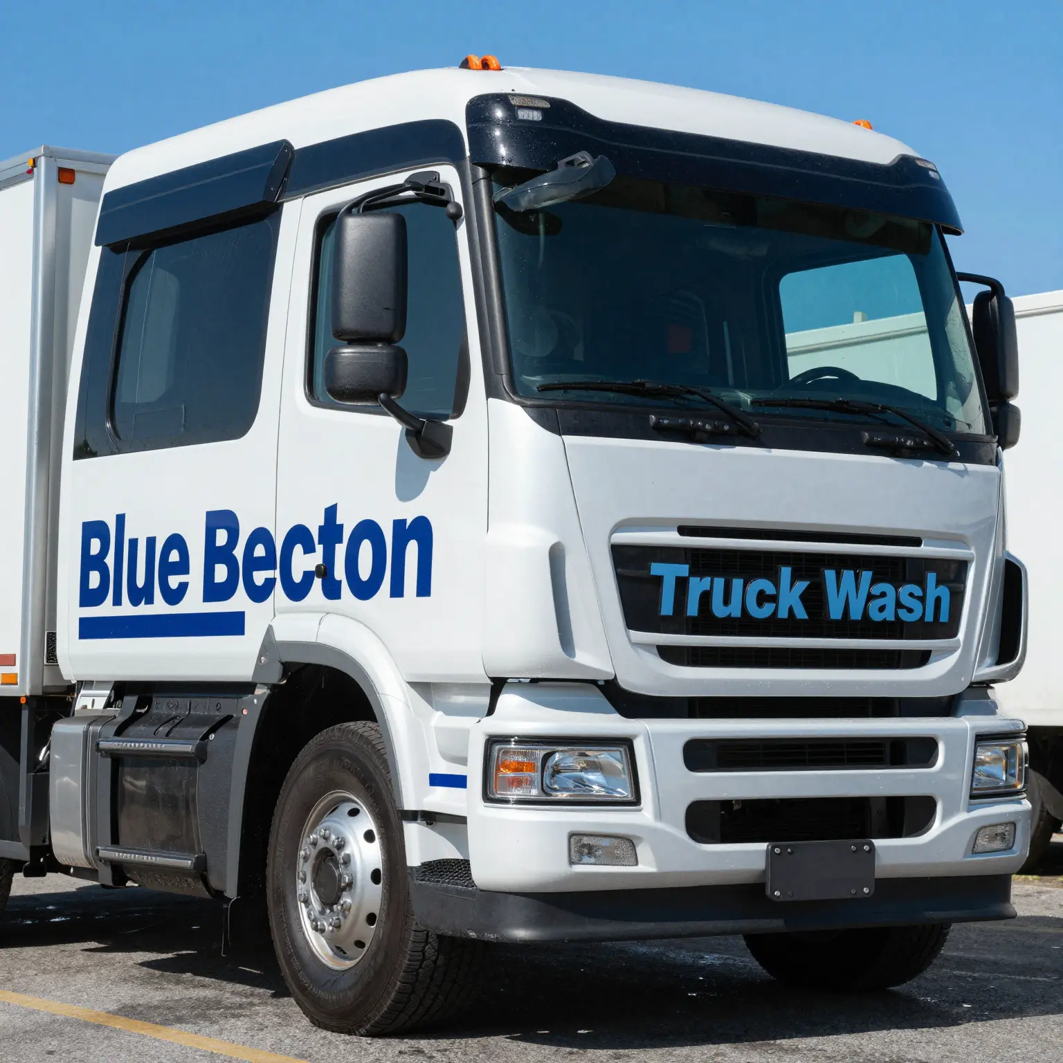 Clean Truck After Blue Beacon Wash