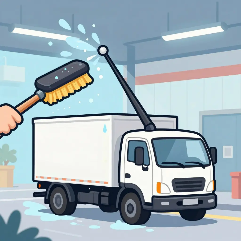Truck damaged during car wash